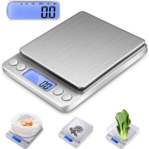 Dijital Hassas Mutfak Terazisi Hassas Tartı 2000 Gr./0.1 Gr. Hassasiyet (5492)