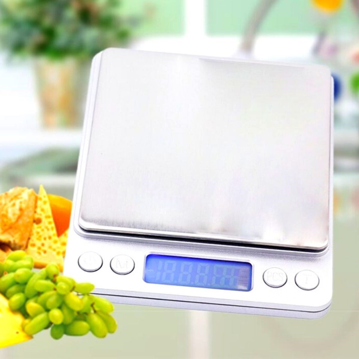 Elektronik 3 kg Kapasiteli Dijital Hassas Kantar Mutfak Tartısı Terazi (5492)