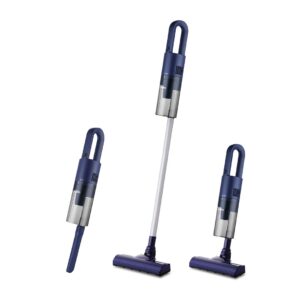 DİKEY MAVİ ELEKTRİKLİ SÜPÜRGE 500W 90° BAŞLIK - 1.5LT TOZ HAZNE - ÇİFT FİLTRE SVC-8628 (5492)