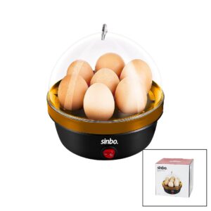ELEKTRİKLİ YUMURTA PİŞİRME MAKİNESİ 7 YUMURTA=NORMAL - RAFADAN - KATI 350W SEB-5806 (5492)