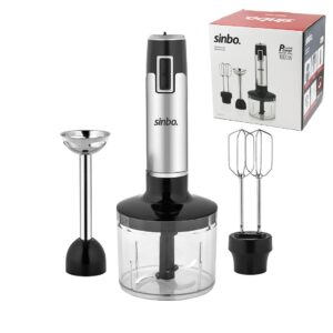MULTİ TURBO EL BLENDER SETİ AYARLANABİLİR KADEME HIZ 700ML HAZNE SHB-3181 (5492)