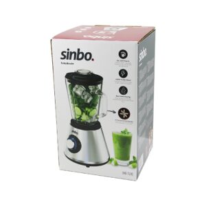 TURBO DOĞRAYICI BLENDER BUZ KIRICI 6LI BIÇAK=PASLANMAZ ÇELİK - 1.5LT CAM HAZNE 2 KADEME HIZ 400W 18000 DEVİR/DK HAZNE=1.6LT SHB-7520 (5492)