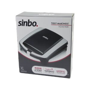 XL  ELEKTRİKLİ TOST MAKİNESİ   4 TOST   YAPIŞMAZ YÜZEY   1500W  SSM-2550 (5492)